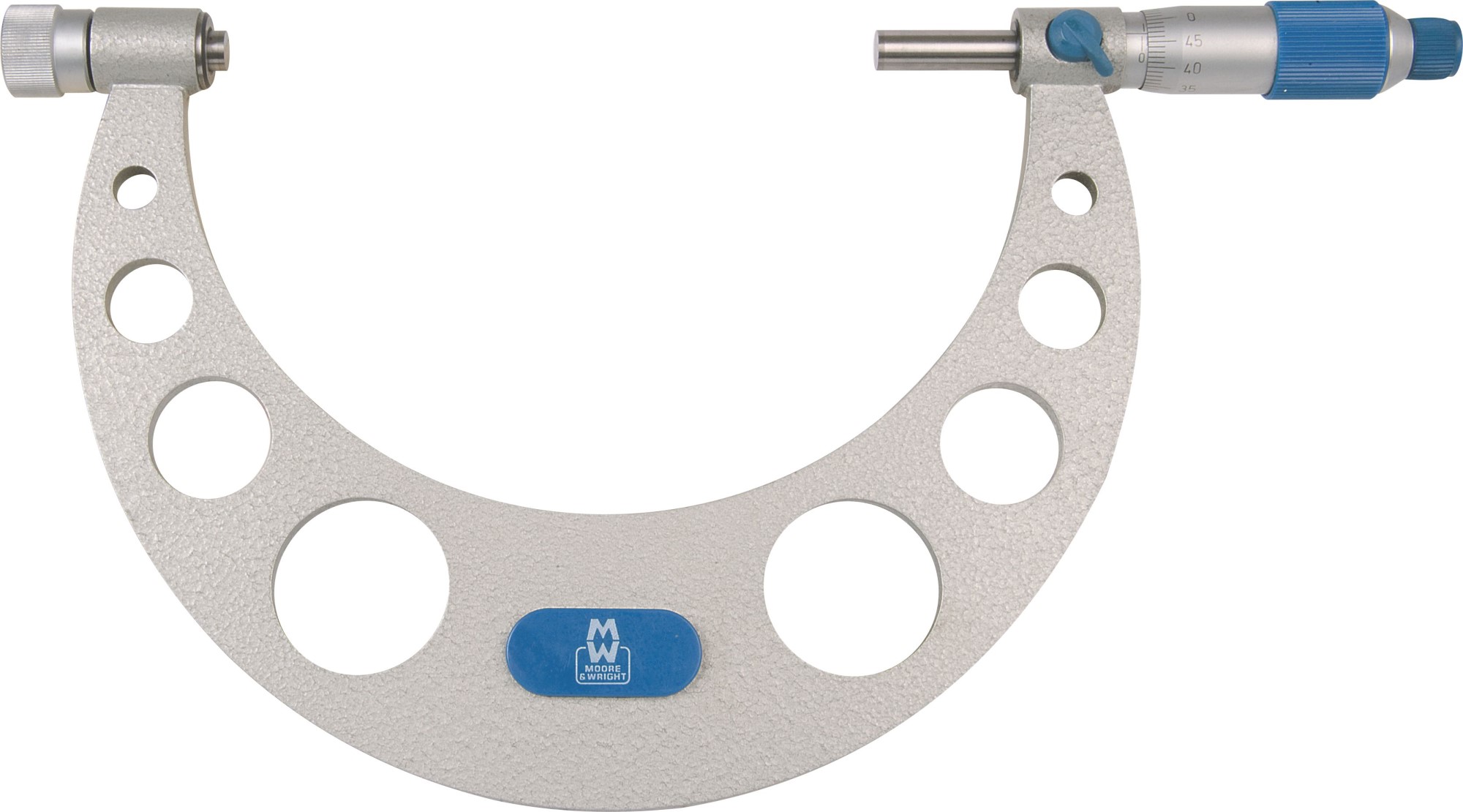 Moore & Wright Micrometer – Outside With Interchangable Anvils 0-150