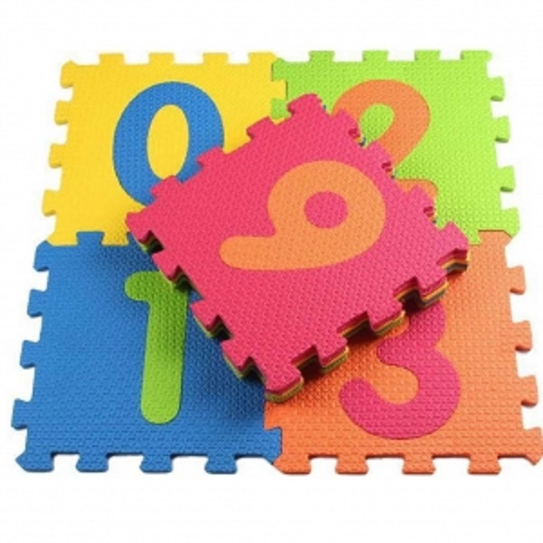 Puzzle Foam Mat Numbers 10 Pieces