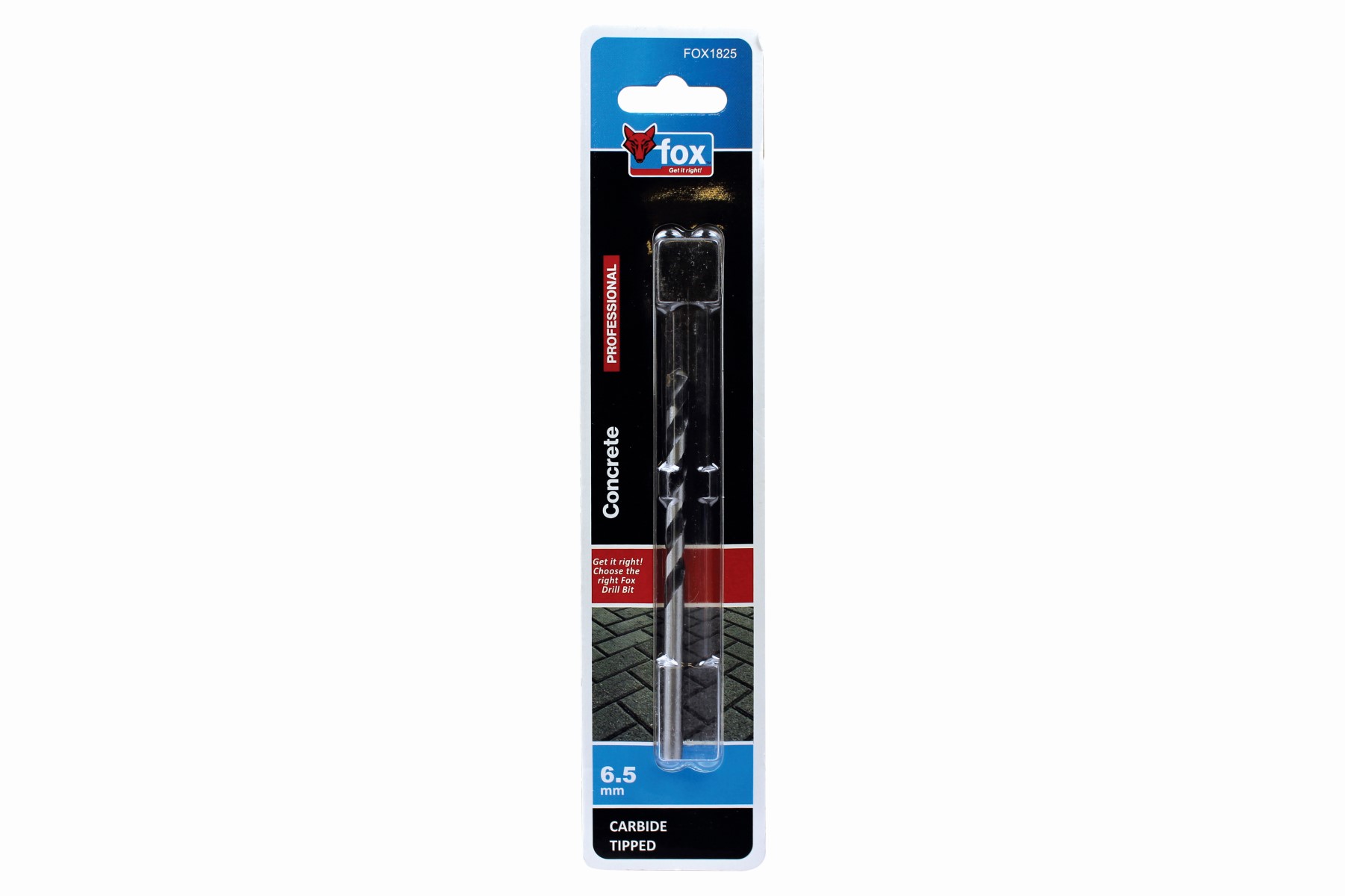 FOX Masonry Drill Bit 6.5mm X 100mm