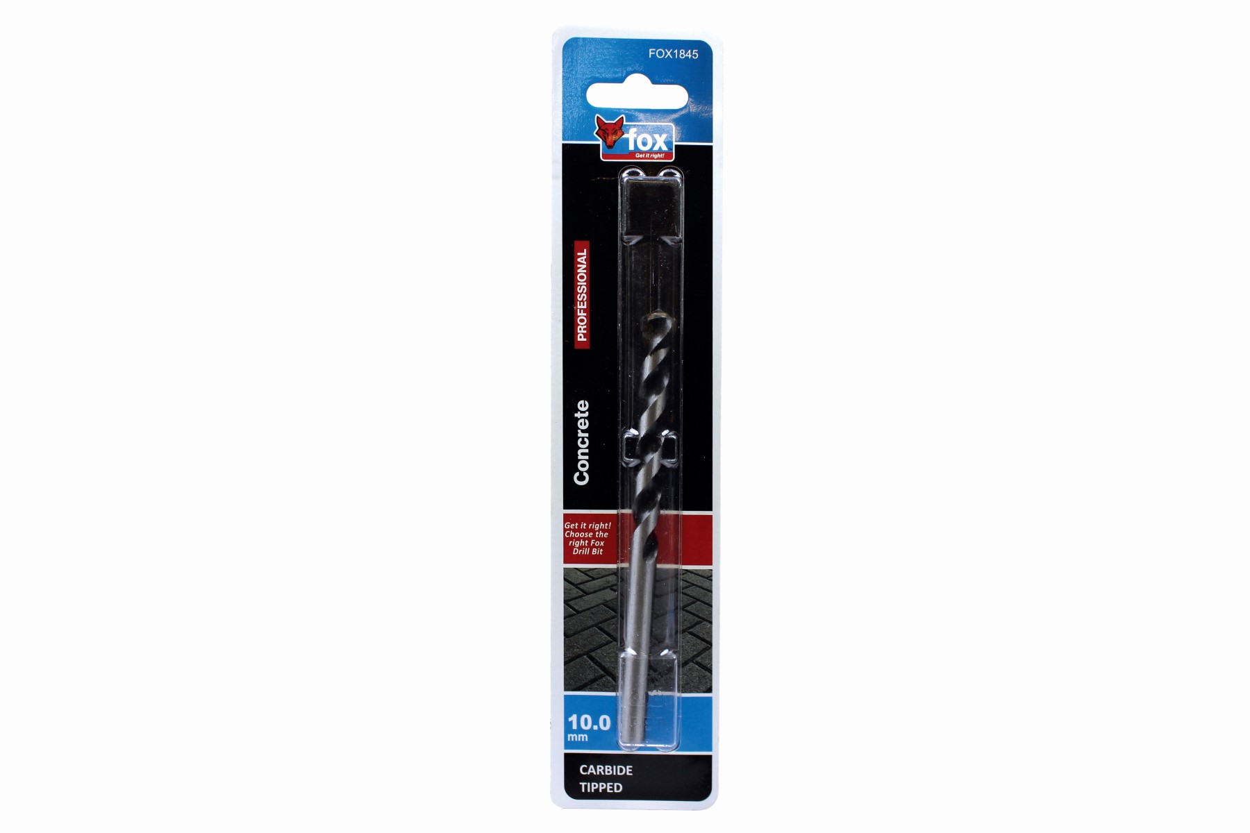 FOX Masonry Drill Bit 10.0mm X 120mm