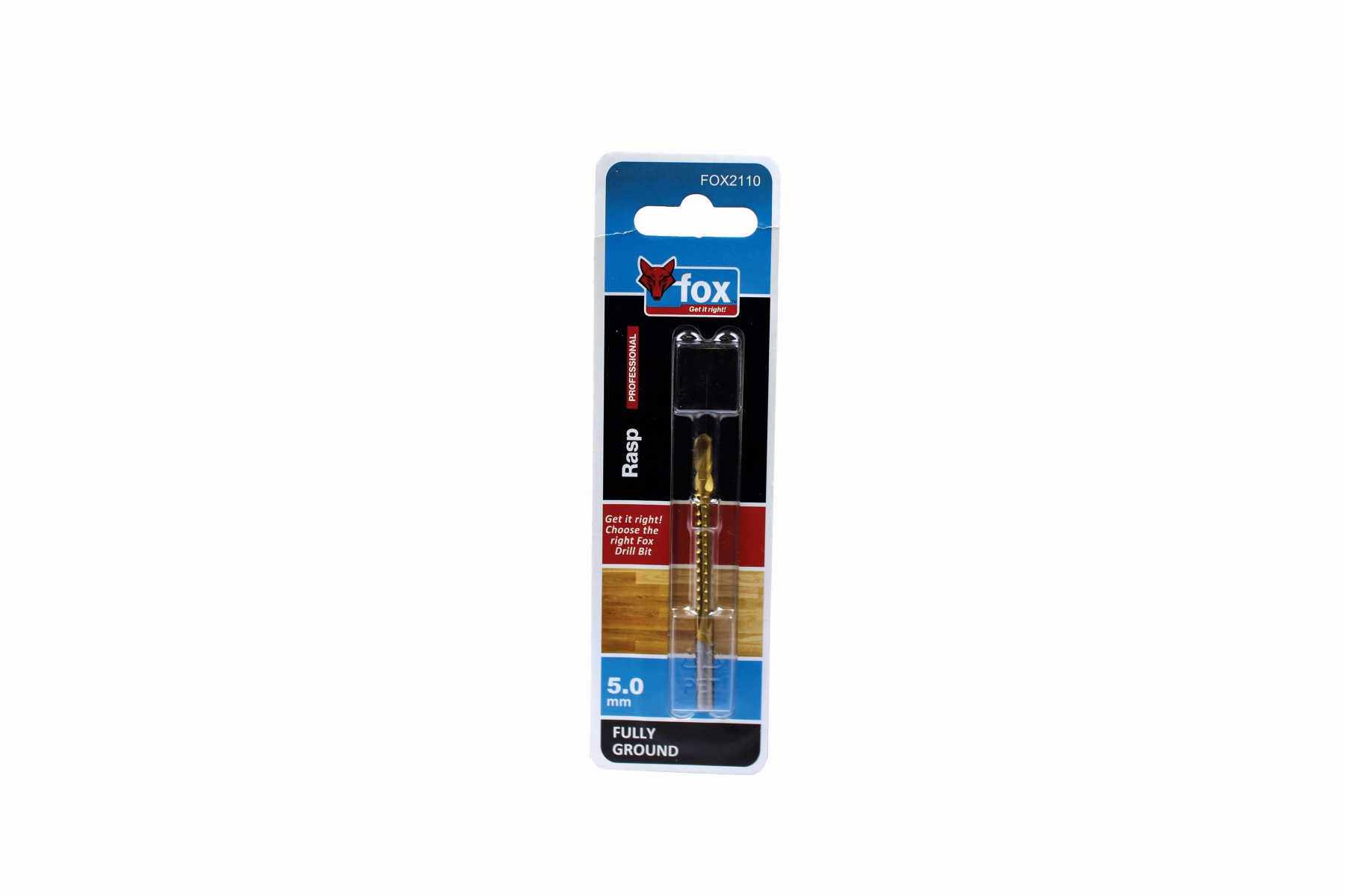 FOX Wood Rasp Drill Bit 5.0 X 86mm