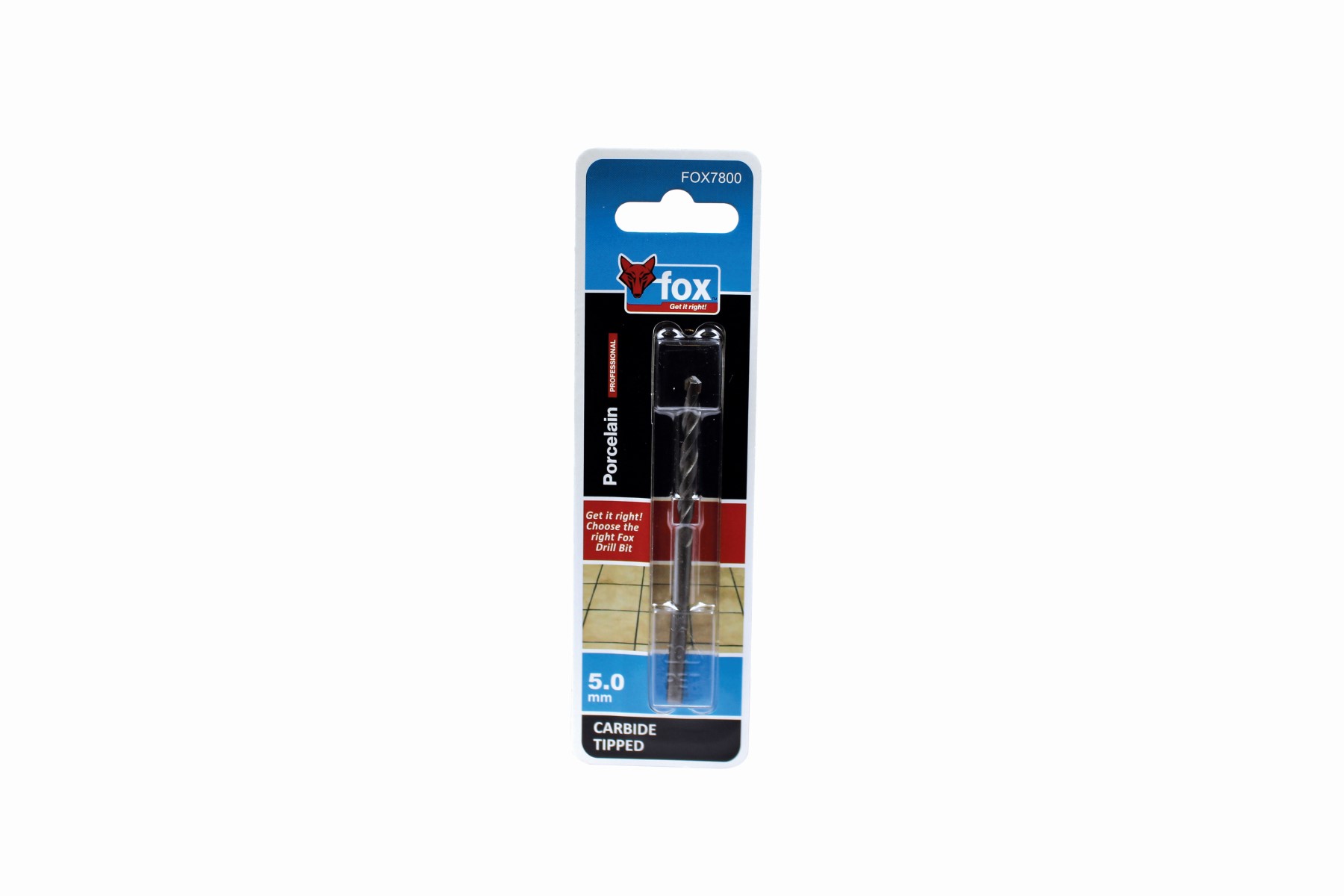 FOX Porcelain / Ceramic Drill Bit 5.0mm