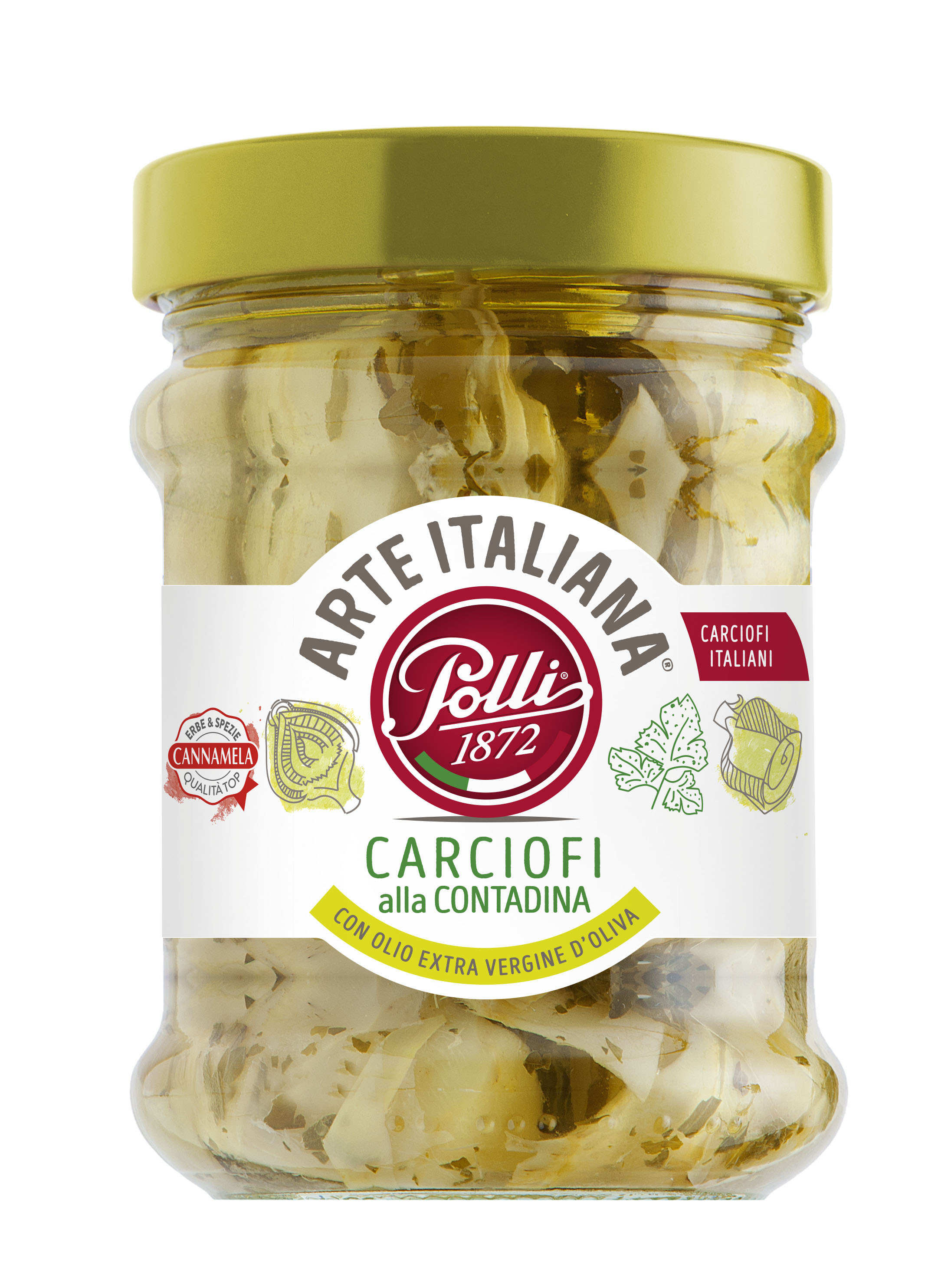 Polli Artichokes with Fine Herbs – 12 x 285g