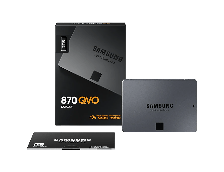 Samsung 870 QVO 2TB SATA SSD