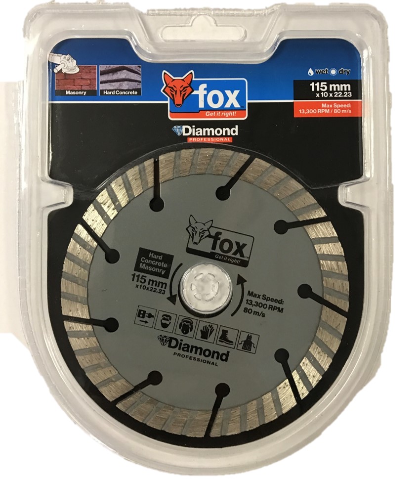 Fox Diamond Wheel Curved Segmented PRO
