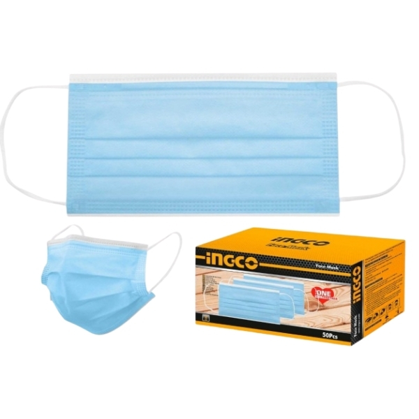 Ingco – Box Of 50pcs Polyester Face Mask – (Non-Medical)