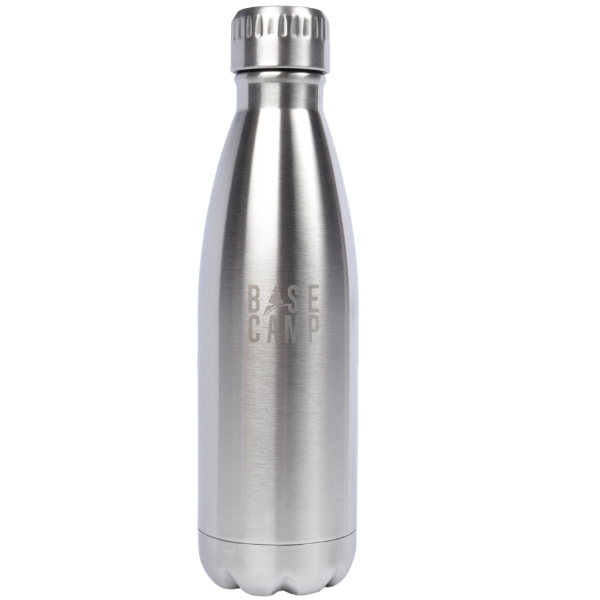 Basecamp – Double Insulated Vacuum  Flask (500ml)- Steel