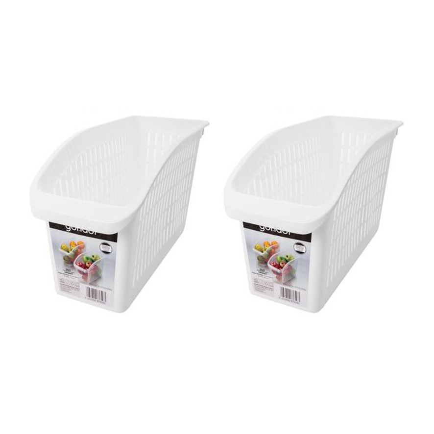 2 x Gondol Fridge Organiser Basket – Fresh Produce