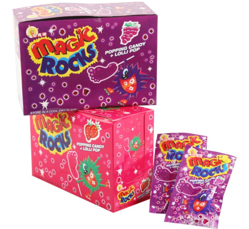 Magic Rocks – Fruit – Party Supplies & Treats – Sweets – 39g – 24 Pack
