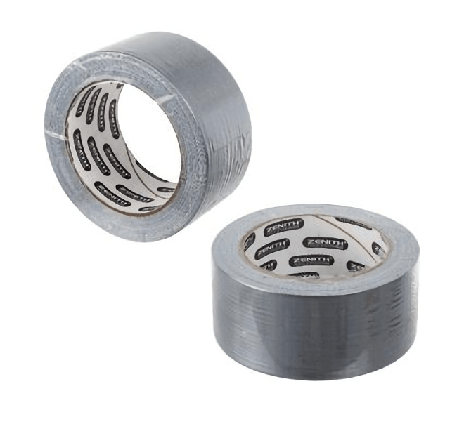 Bulk Pack x 2 Tape Ducting Grey 48mmx25m Zenith