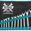 Total Tools 12 Piece Combination Spanner Set 6 – 24mm Total Tools 12 Piece Combination Spanner Set 6 – 24mm