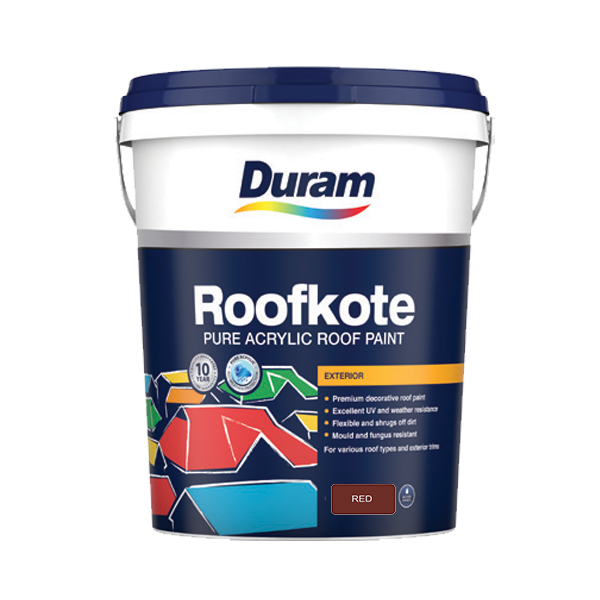 Duram Roofkote Paint 20 Litre – Red