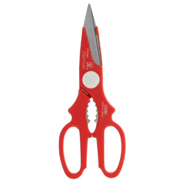 Partner – Stainless Steel Kitchen Scissors – (Red)