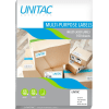 Unitac 45UP Laser Inkjet White Barcode & Mailing Labels 45 UP – 100 Sheets Unitac 45UP Laser Inkjet White Barcode & Mailing Labels 45 UP – 100 Sheets