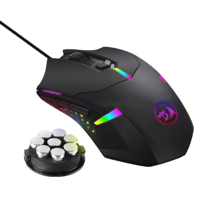 Redragon CENTROPHORUS2 7200DPI RGB Gaming Mouse – Black
