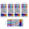 Khoki – Bulk Pack Of 5 Novelty Gel Glitter Pens -Assorted Colours (30Pcs) Khoki – Bulk Pack Of 5 Novelty Gel Glitter Pens -Assorted Colours (30Pcs)