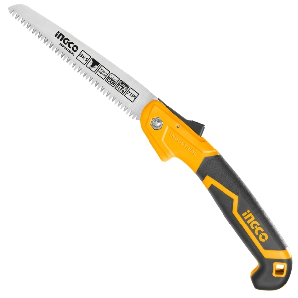 Ingco – Folding Pruning Saw With Triple Teeth and Hand Protection Function