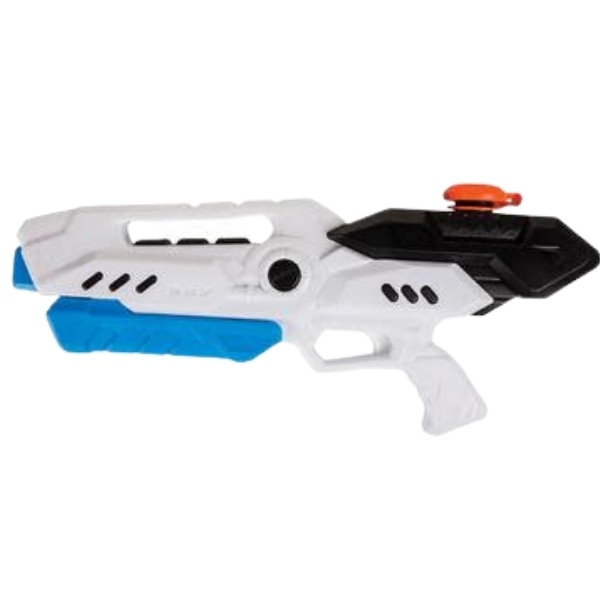SourceDirect – Water Gun Soaker Mega – Black & Blue (46cm)