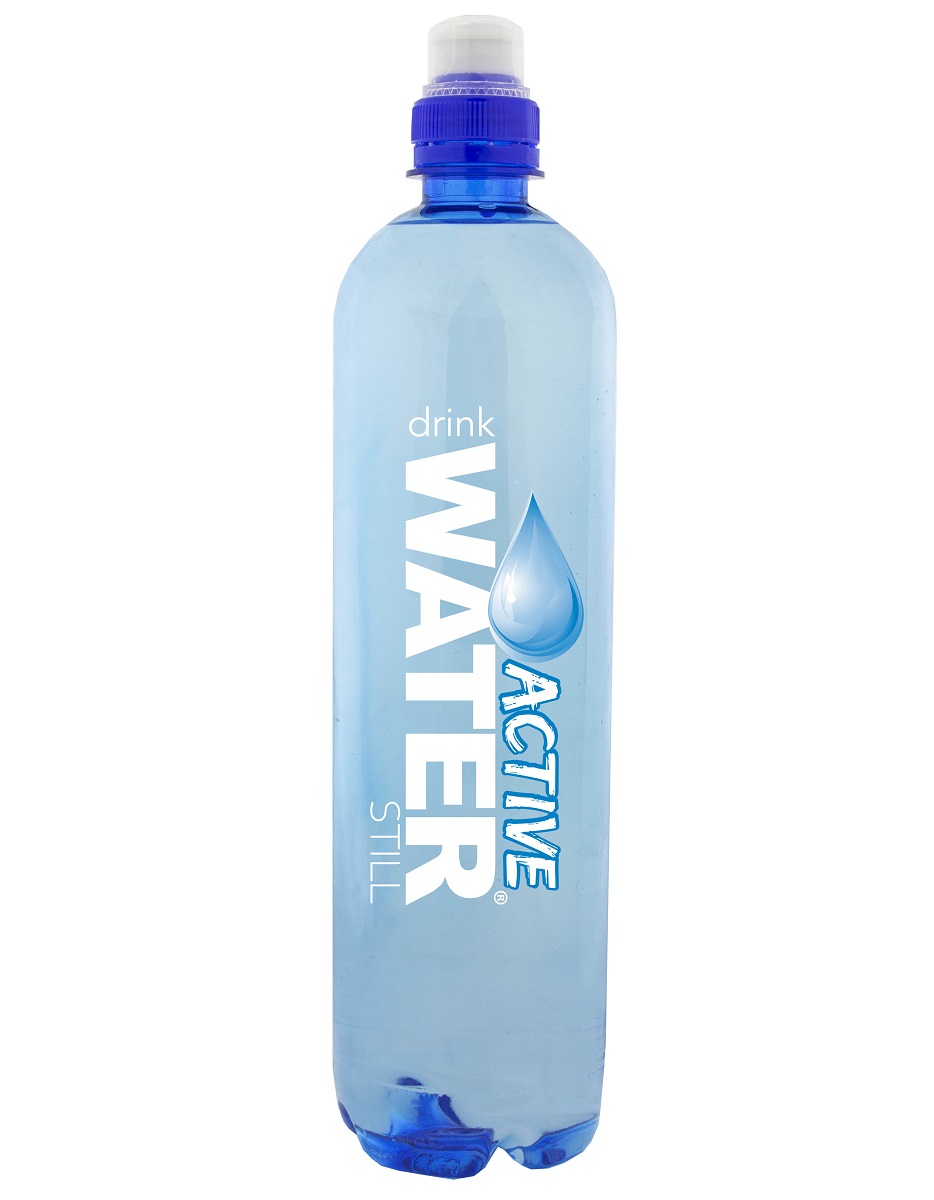 Drink Water Active 750ml Bottled Water Still – Sport Pump Lid – Pack of 6
