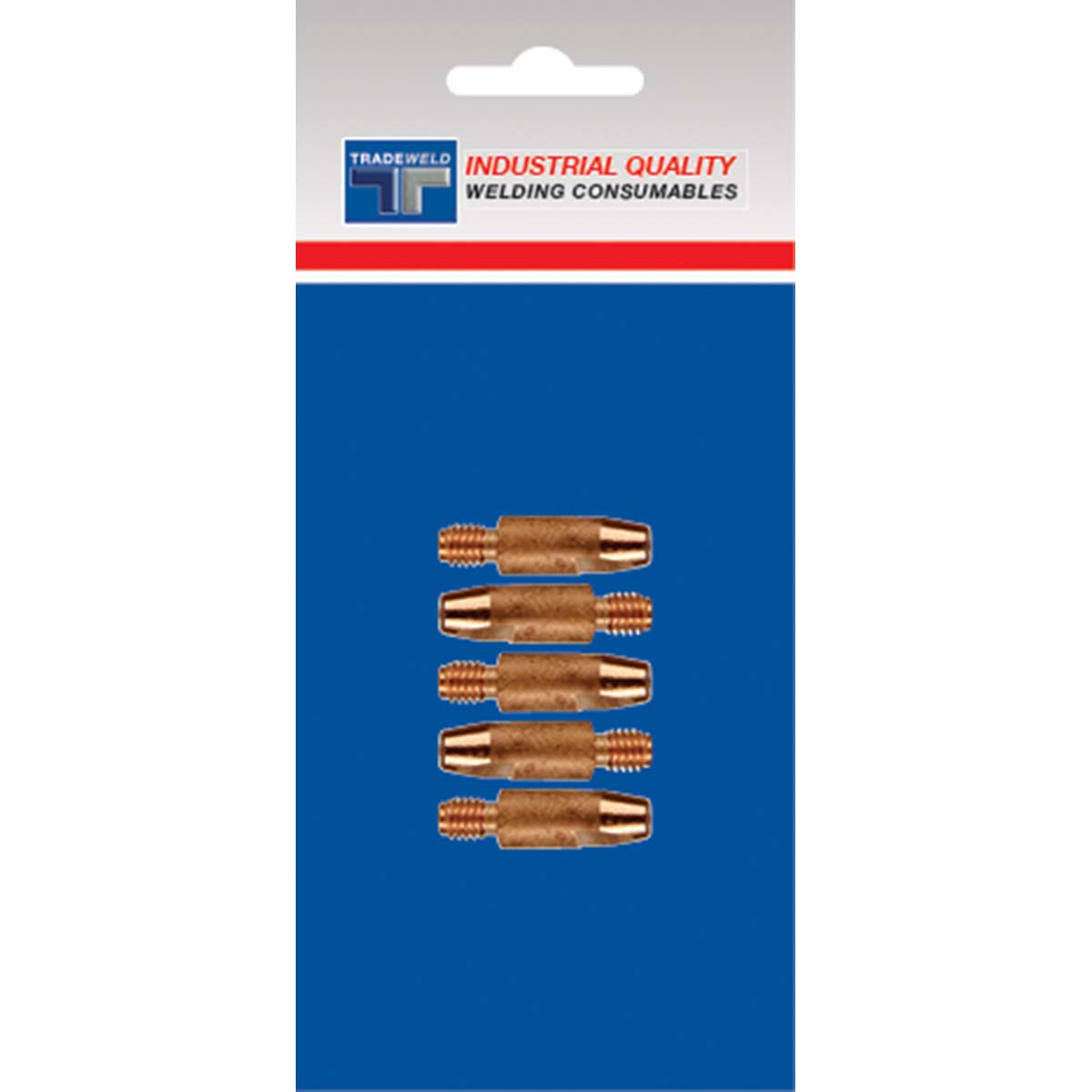 Tradeweld Pre-pack M6 Contact Tip 1.0MM 5pk