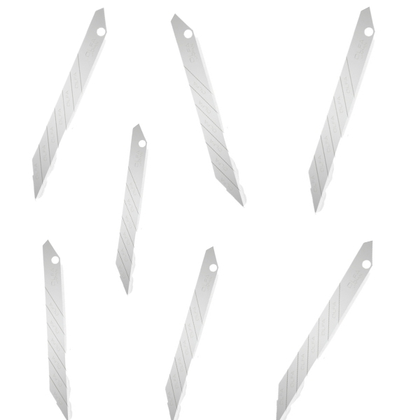 Olfa 30 Degree Cutter Blade Pack Of 10 9 mm