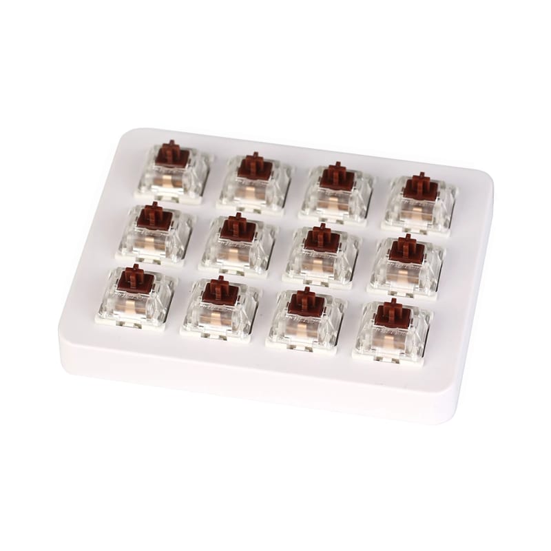 Keychron K6 & K8 Gateron Brown Mechanical Switch – 12 Piece Set