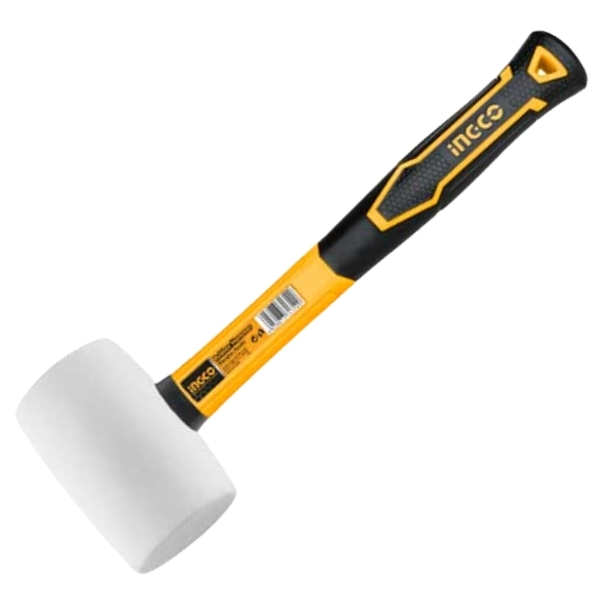Ingco – Rubber Hammer – Fiberglass Handle