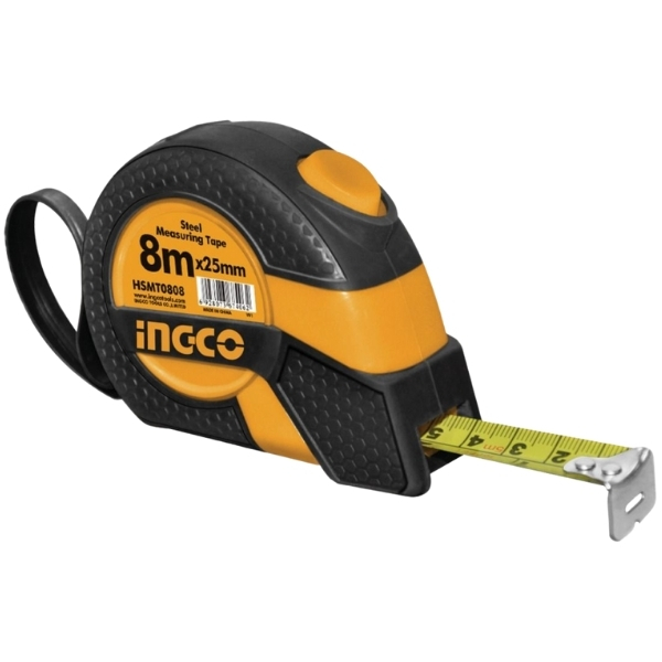 Ingco – Steel Measuring Tape – 8m