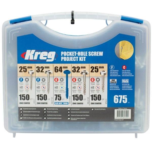 Kreg – Pocket-hole Screw Project Kit