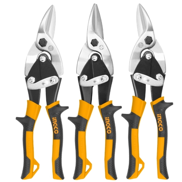 Ingco – Aviation Snip Set – (3Pcs)