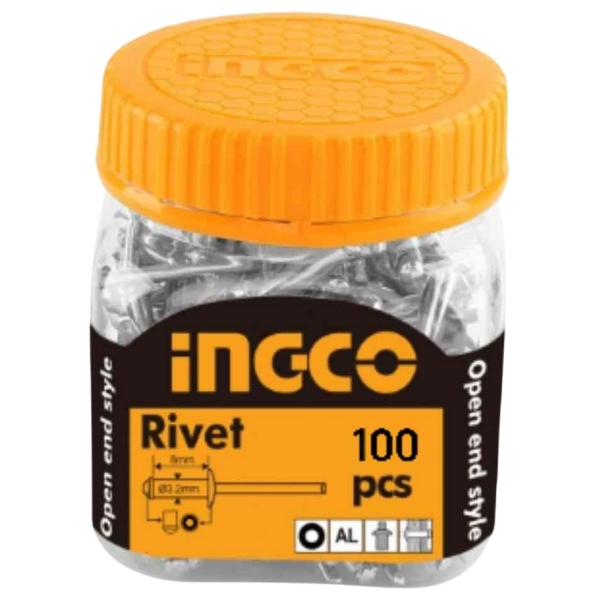 Ingco – Rivet – 100 Pieces