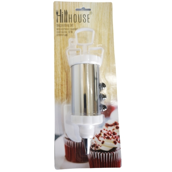 Hillhouse – Icing Decorating Set – (Including 4 Nozzles)