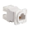 LQ CAT6 Keystone – White LQ CAT6 Keystone – White