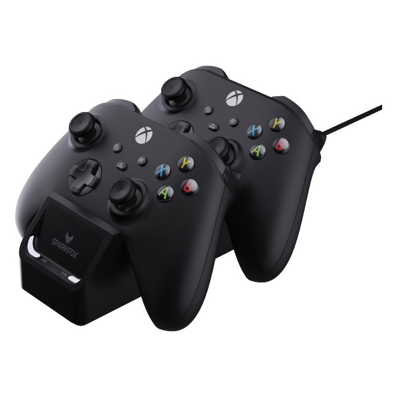 Sparkfox Xbox Series X Dual Charging Dock & 2x batteries