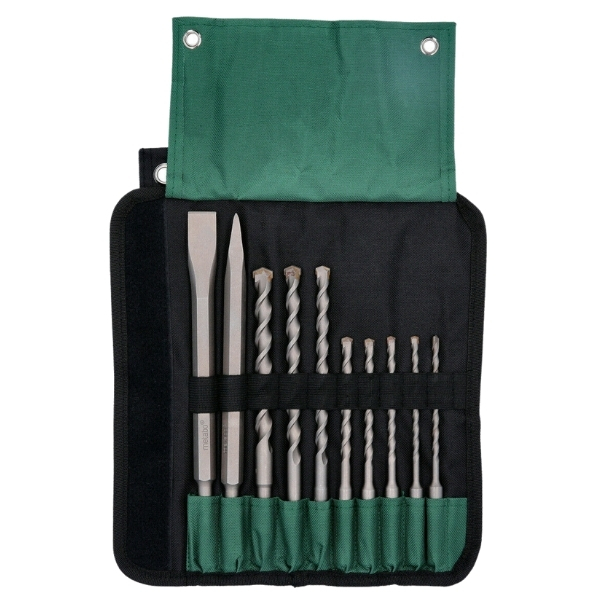 Metabo – SDS Plus Classic Drill and Chisel Set – 10 Piece (630824000 )