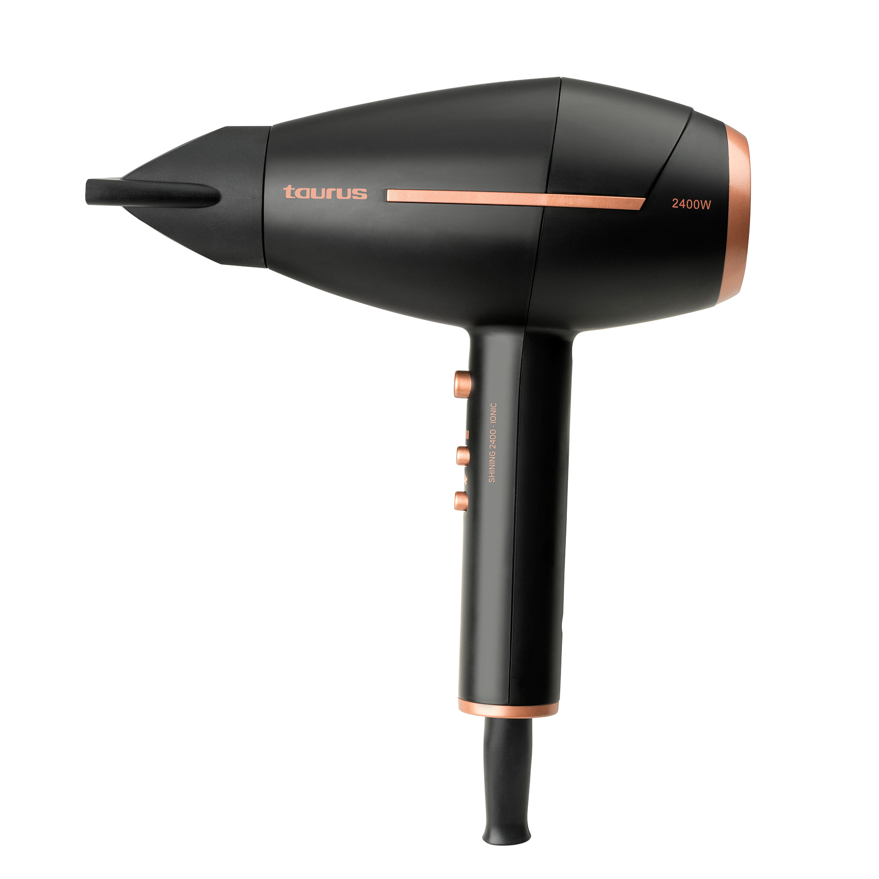 Taurus Hair Dryer AC Motor Black 2 Speed 2400W “Shining 2400 Ionic”