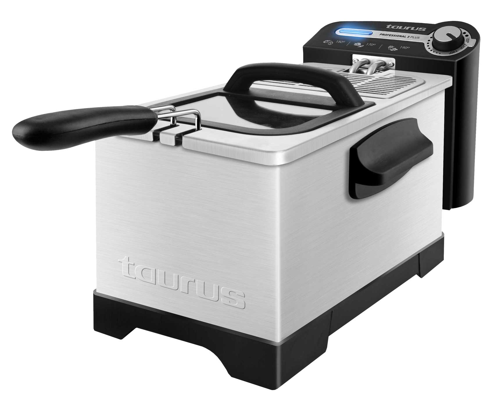 Taurus Deep Fryer Adjustable Temperature Black 3L 2100W “Professional Plus 3”