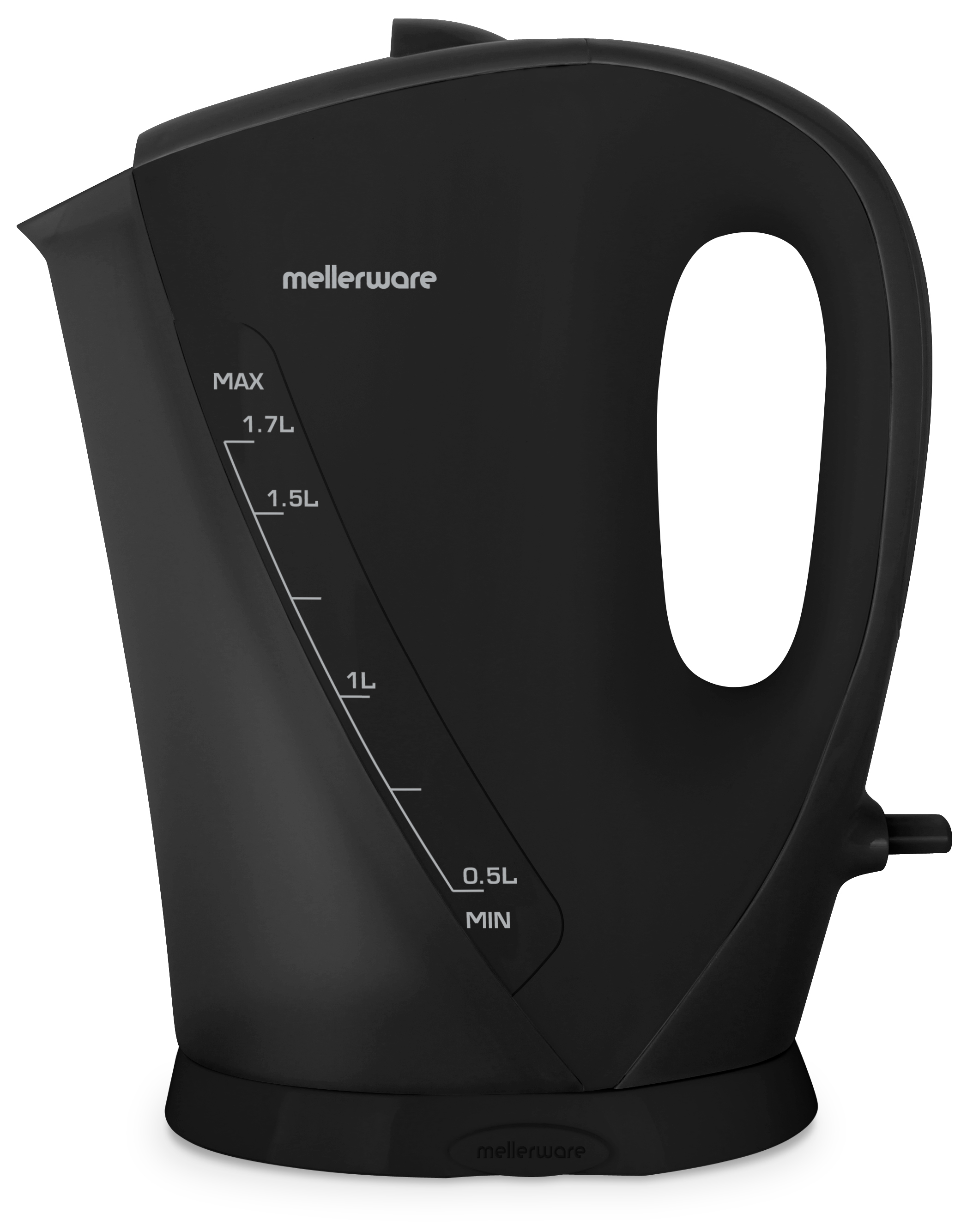 Mellerware Kettle Black Cordless Plastic 1.7L 2200W “Zambezi”