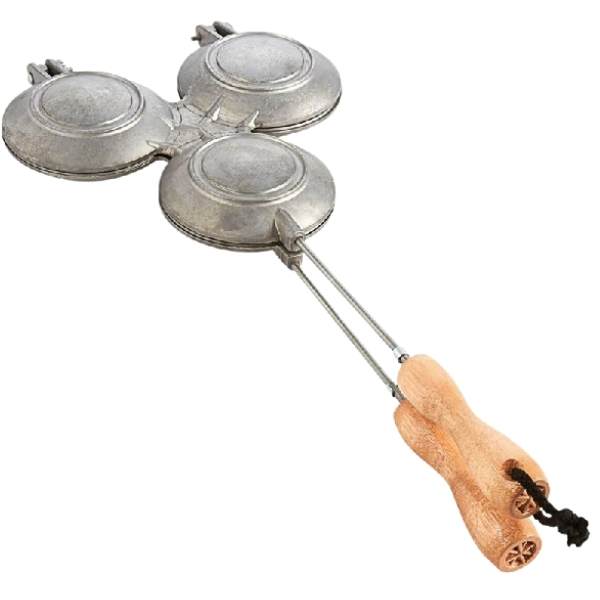 LK’s – 3-In-1  Jaffle Maker – Aluminium 120mm Diameter