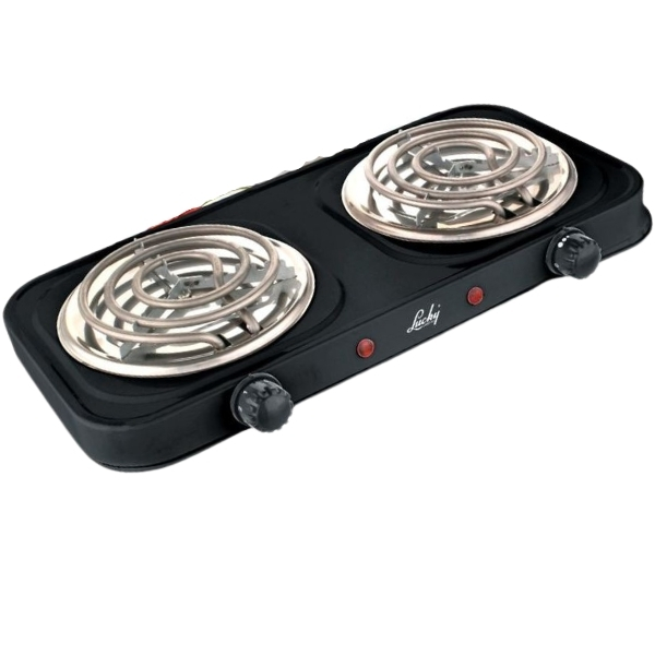 Lucky – Double Plate Hotplate – Spiral (2000W)