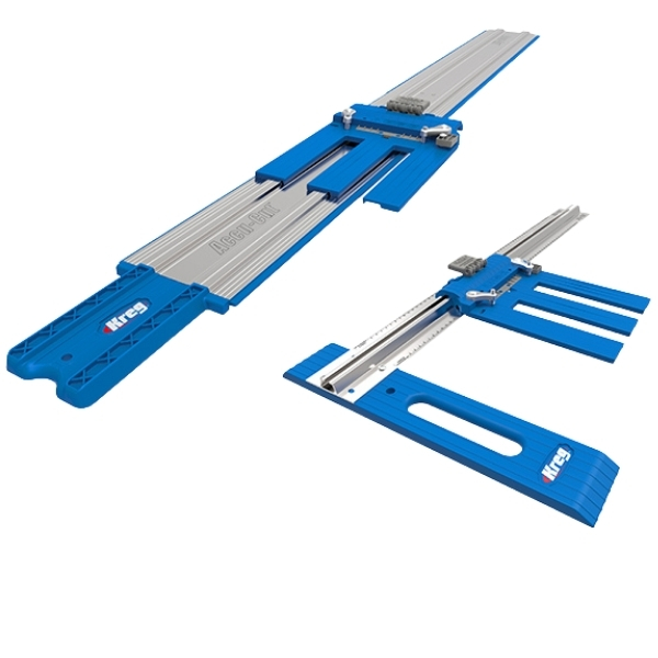 Kreg –  Accu-Cut Guide Rail and Rip Cut Combo Pack