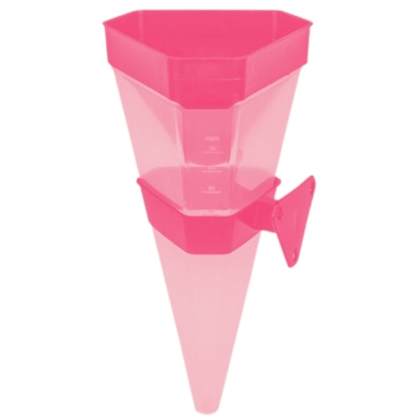 MTS – Triangular Rain Gauge – Red 1000ml