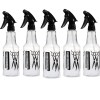SourceDirect -Pack Of 5 Plastic Hairdressing Trigger Spray Bottle – (500ml) SourceDirect -Pack Of 5 Plastic Hairdressing Trigger Spray Bottle – (500ml)