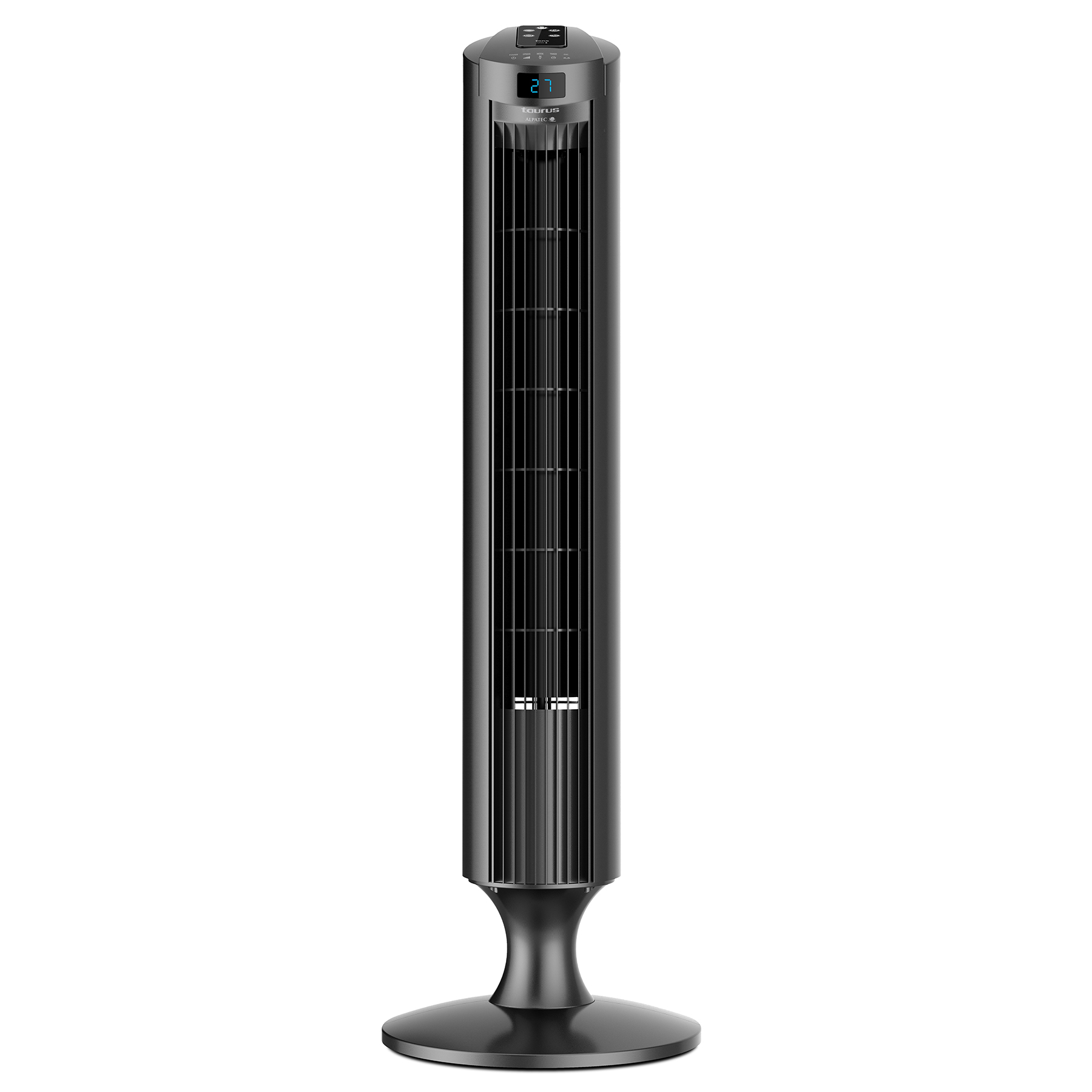 Taurus Fan Turbo Tower Plastic Grey 84cm 45W “Babel RCH”