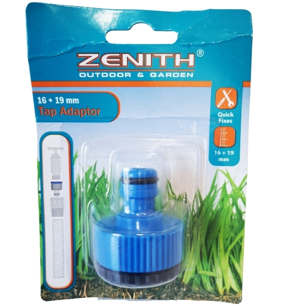 Zenith – Tap Adaptor – 16 + 19mm