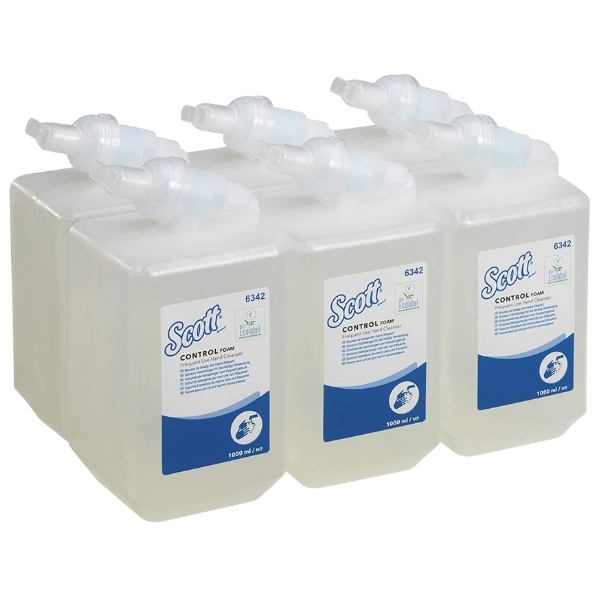 Scott – Control Frequent Use Hand Cleanser Refills – Pack of 6 x 1L