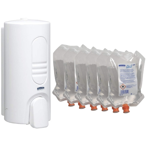 Kimberly-Clark – Toilet Seat & Surface Cleaner Dispenser Combo
