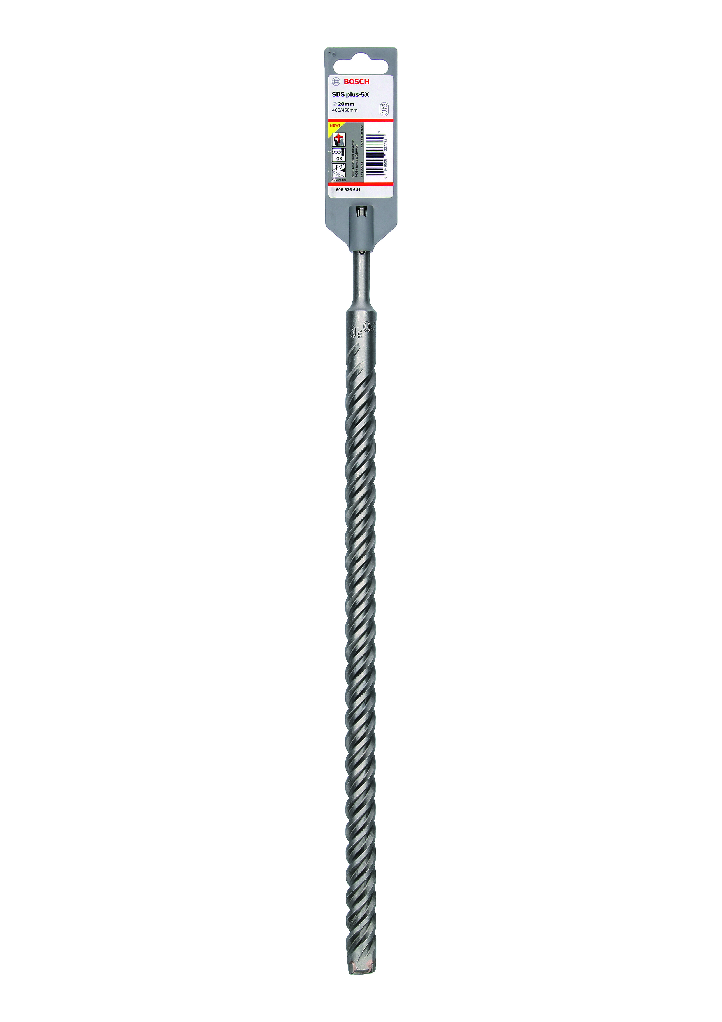 SDS-Plus-5X 20 X 400 X 450 Drill Bit