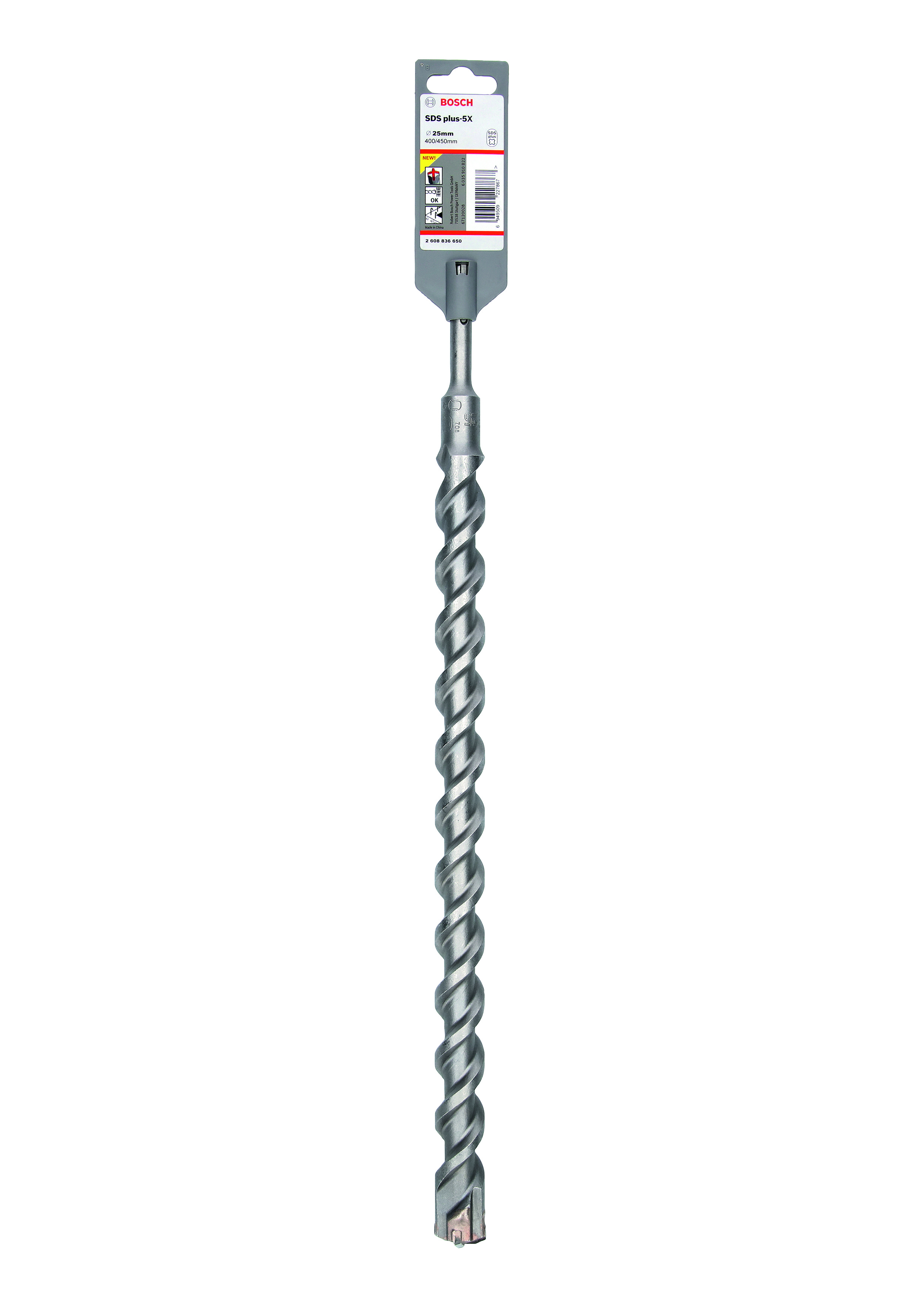 SDS-Plus-5X 25 X 400 X 450 Drill Bit
