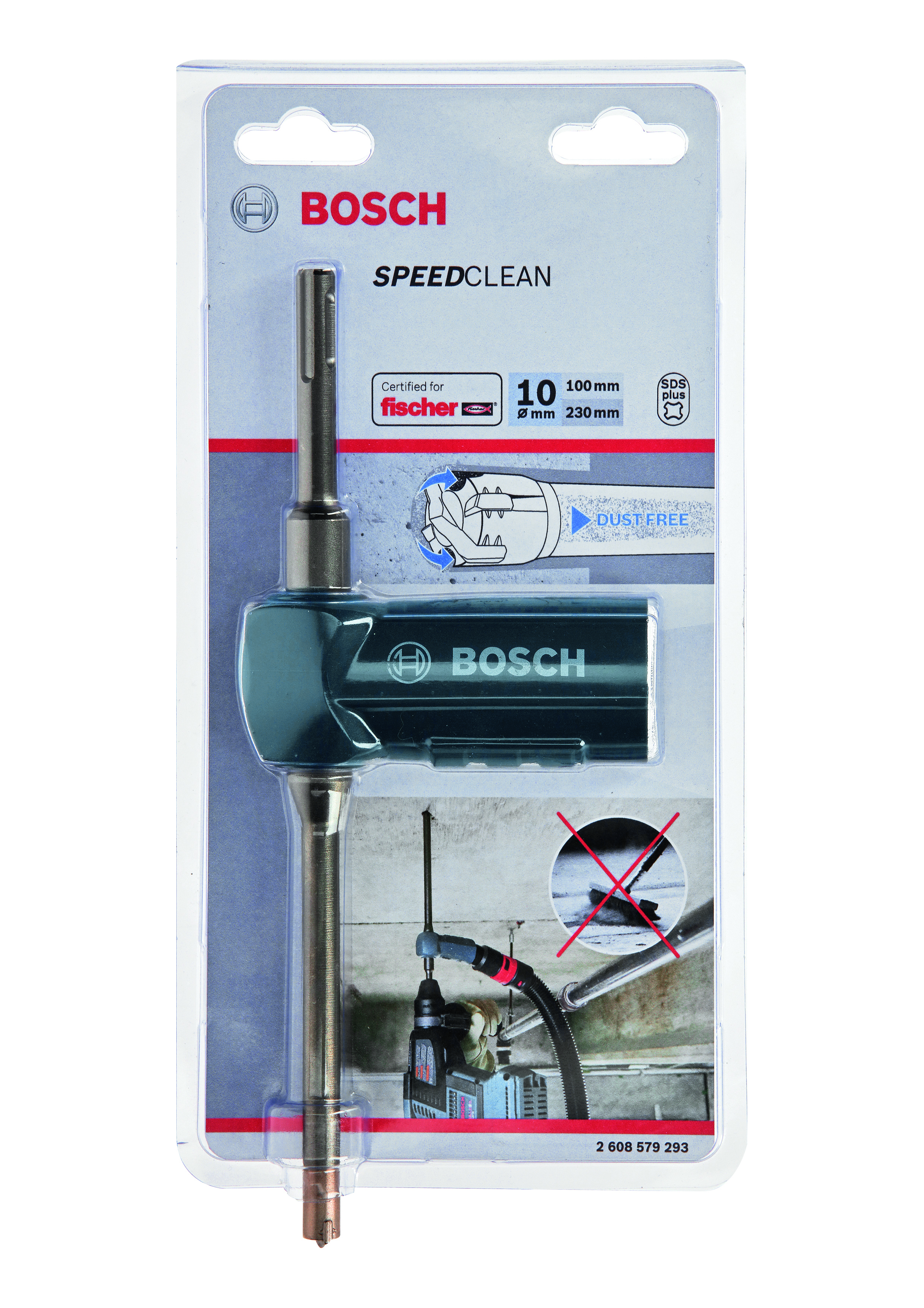 SDS-Plus-9 Speedclean 10 X 100 X 230 Drill Bit